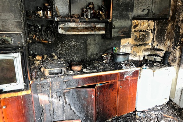 Fire Damage in New Bern