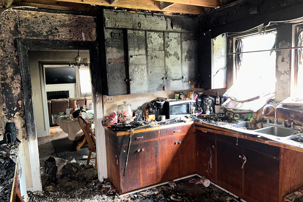 Fire Damage Restoration in New Bern